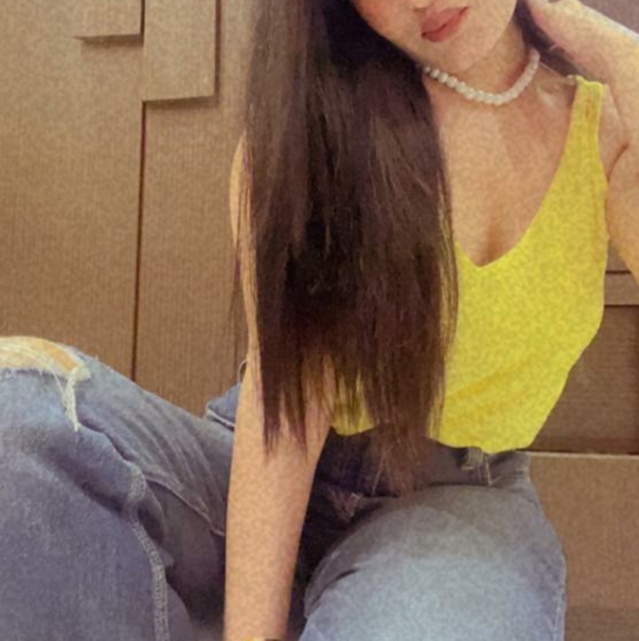 MANGO yellow textured top - Picture 2 of 15